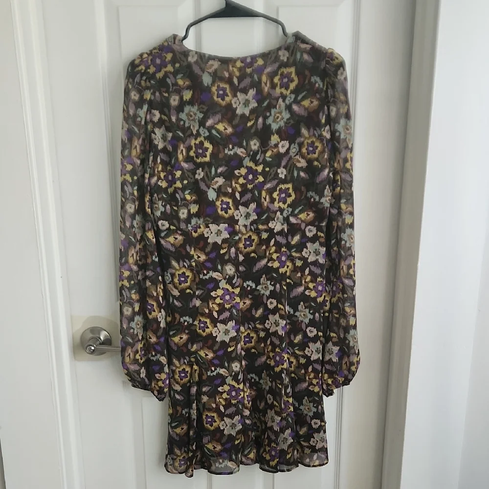 Zara Multicolor Abstract Dress - Picture 4 of 6